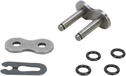 Drag Specialties - Drag Specialties 530 Series O-Ring Clip Connecting Link - Natural - DSCL530PO