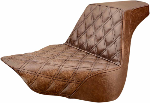 Saddlemen - Saddlemen Step-Up Front LS Seat - Brown Diamond - 818-27-172BR