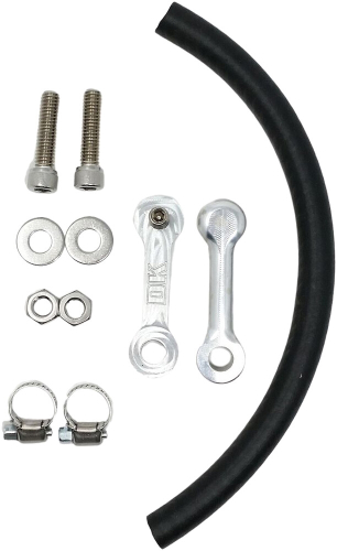 DK Custom Products - DK Custom Products Billet Tank Lift Kit with Machine Finish - 2in. - DK-TRG-TLK-2-M