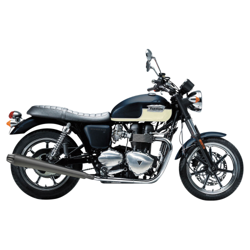 Bassani Manufacturing - Bassani Manufacturing Slip-On Performance Muffler - Black Coated - 7B37KB