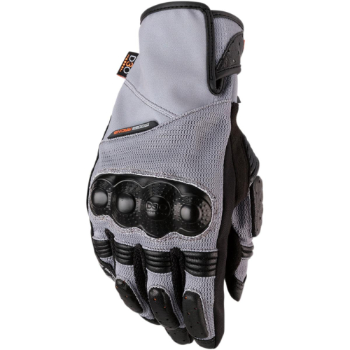 Moose Racing - Moose Racing ADV1 Air Short Gloves - 3330-5557 - Gray - Small