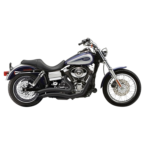 Cobra - Cobra Speedster Short Swept Exhaust System - Black - 6226B