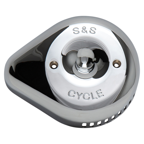 S&S Cycle - S&S Cycle Stealth Air Cleaner Covers - Slasher Teardrop - Chrome - 170-0532