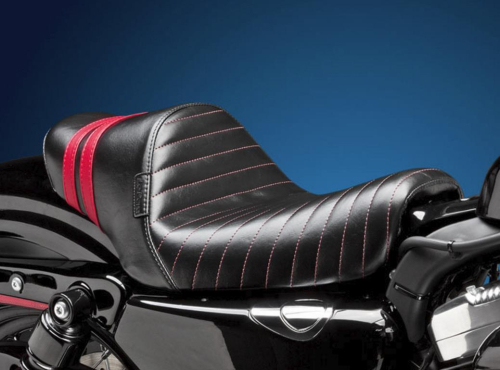 Le Pera - Le Pera Stubs Spoiler Seat - Red Stripe - LK-416RED