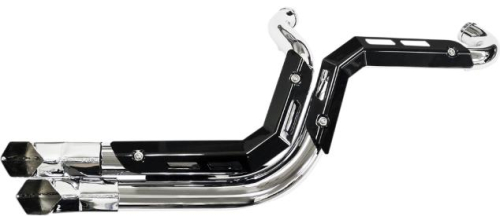 LA Choppers - LA Choppers Fusion Exhaust System - Chrome - LA-F100-01