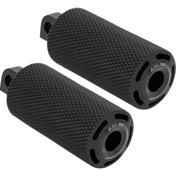 Arlen Ness - Arlen Ness Cush Footpegs - Black - 400-030