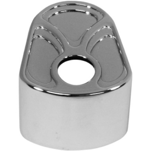 Carl Brouhard Designs - Carl Brouhard Designs Ignition Switch Cover - Spiro Series - Chrome - ICSS01C