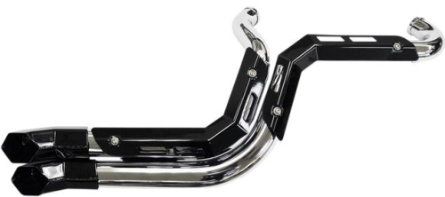 LA Choppers - LA Choppers Fusion Exhaust System - Chrome - LA-F100-02
