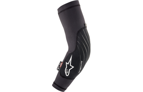 Alpinestars - Alpinestars Bicycle - Paragon Lite Youth Elbow Protector - 1642820-10-L/XL - Black - LG-XL