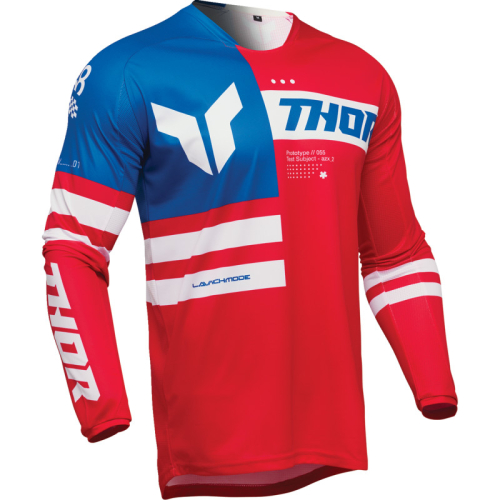 Thor - Thor Launchmode Patriot Jersey - 2910-8288 - Red/White/Blue - 2XL