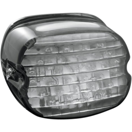 Kuryakyn - Kuryakyn Low-profile Panacea Taillight Lens with No Tag Light Window - Smoke - 5427
