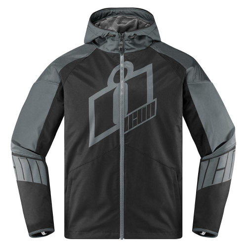 Icon - Icon Merc Crusader Jacket - 2820-4710 - Gray - Large