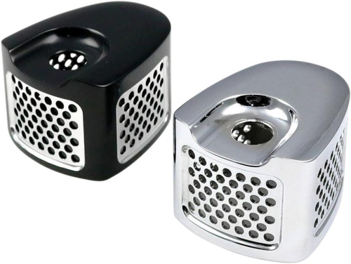 Bagger Nation - Bagger Nation Ignition Switch Cover - Speed Freak - Black - ISC-SF-B