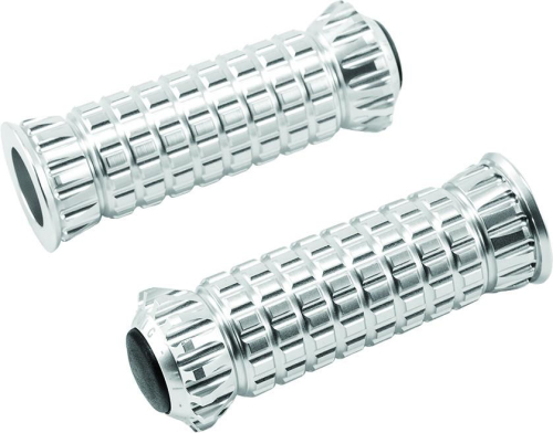 PUIG - PUIG R-Fighter Footpegs - Fighter - Silver - 9192P