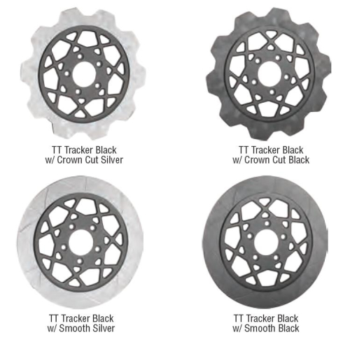 Lyndall Racing Brakes - Lyndall Racing Brakes TT Tracker Rear Carrier - Black - 038-5128