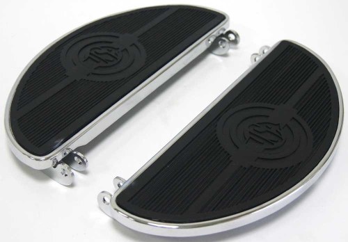 HardDrive - HardDrive Oval Floorboard Kit with USA Logo - 30-151