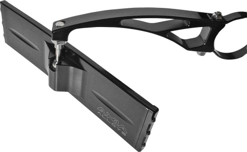 Axia Alloys - Axia Alloys 9in. Panoramic Mirror - 6in. Arm - MOD9PRVMEC-BK