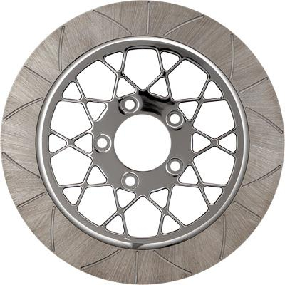 Lyndall Racing Brakes - Lyndall Racing Brakes Gemini Lug-Drive Brake Rotor - 11.8in. - Chrome - 118FC20C