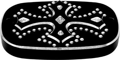 Precision Billet - Precision Billet Darkside Rear Master Cylinder Cover - Black - DRK-340-02UP-BLK