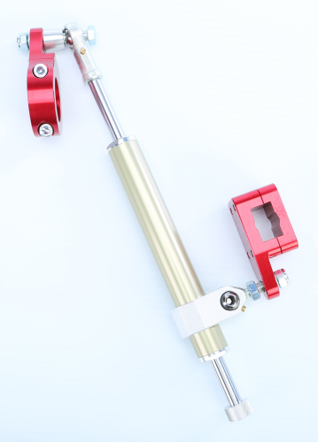 Streamline - Streamline 7-Way Steering Stabilizer - Red - Rebuildable - BTS-RB54-R