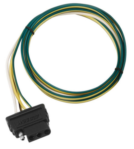 Cequent - Cequent 4-Way Flat Car End Wire Harness - 707272