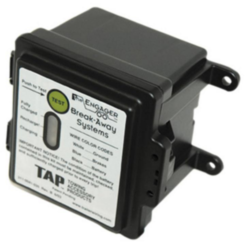 Hopkins Towing Solutions - Hopkins Towing Solutions Engager Breakaway Kit w/ Battery Meter - Small - 20099