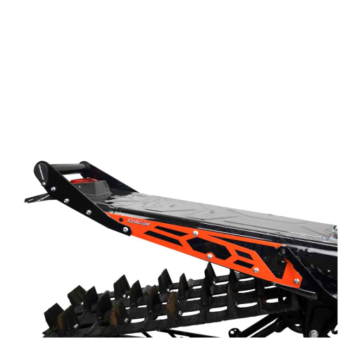 Straightline Performance - Straightline Performance Hide N Go Rear Bumper - Orange/Black - 182-121-ORANGE