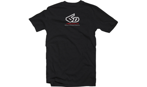 6D - 6D Classic Logo T-Shirt - 50-3548 - Black - X-Large