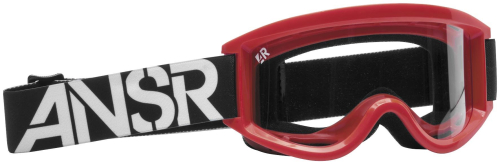 Answer - Answer Answer Logo Goggles - 018161 - Red/Clear Lens
