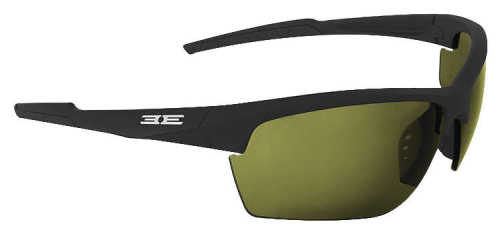Epoch Eyewear - Epoch Eyewear Epoch 7 Sunglasses - EE4089 - Black / High Clarity Green Lens - OSFM