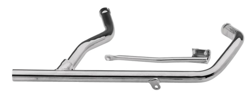 Paughco - Paughco 2-Into-1 Exhaust Header - Chrome - XF-1-599166