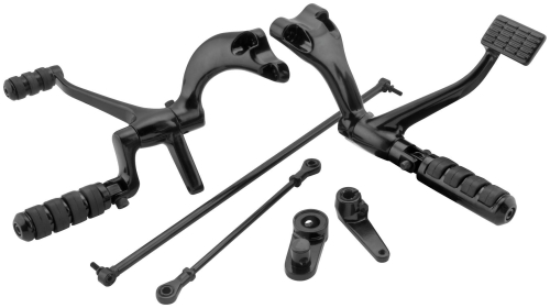 Bikers Choice - Bikers Choice Shift Rod Replacement for Forward Controls - Black - 056288