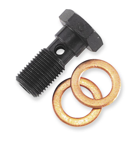 Goodridge - Goodridge Banjo Bolts - 7/16in. 24 - Black - 775-44BK