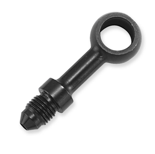 Goodridge - Goodridge Banjo Fittings - Straight 7/16in. - Black - 592-03-04BK