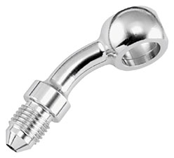 Goodridge - Goodridge Banjo Fitting - 35 - 12mm - Chrome - 593-03-M12CH