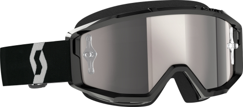 Scott USA - Scott USA Primal Goggles - 278597-1007269 - Black/White / Silver Chrome Works Lens - OSFM
