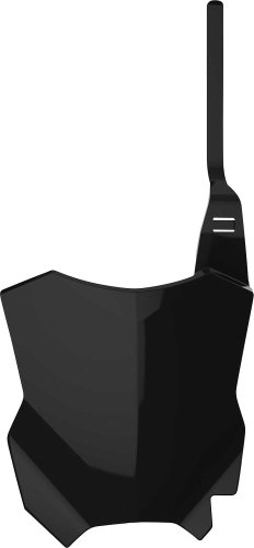 Polisport - Polisport Restyle Front Number Plate - Black - 8665900008