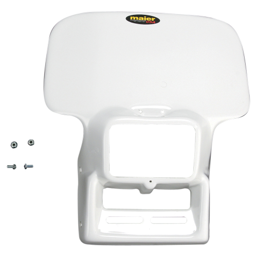Maier Mfg - Maier Mfg Headlight Shell - White - 122001CT