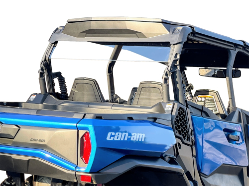 Spike Powersports - Spike Powersports Rear Windshield - Clear - 77-2600-R-NV