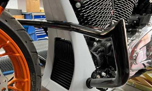 Bagger Nation - Bagger Nation Swoop 2 Piece Chin Spoiler - SCS-17L-2PC