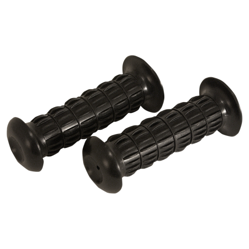 Emgo - Emgo Classic OE-Style Kawasaki 7/8in. Grips - Closed Ends - Black - 42-30811
