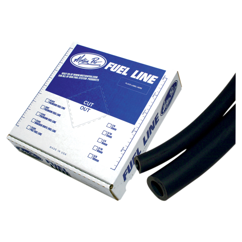 Motion Pro - Motion Pro Premium Fuel Line - 1/4in. ID x 7/16in. OD - 25ft. Length - Black - 12-0041