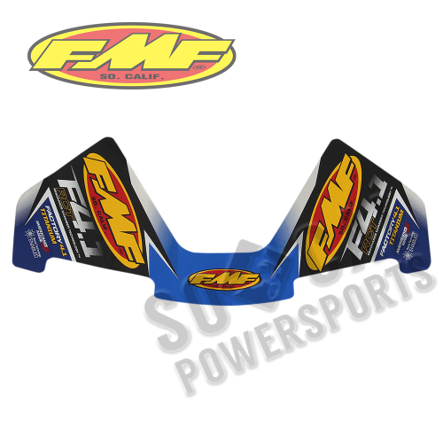 FMF Racing - FMF Racing Replacement Factory 4.1 Titanium RCT Wrap Decal - 014819