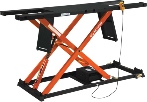 K&L Supply - K&L Supply MC655R 2000lb. Hydraulic Lift - Black/Orange - 35-6617