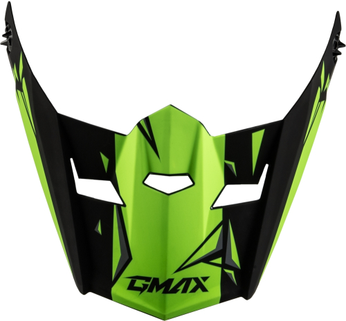 G-Max - G-Max Unstable Youth Visor - Sm-Lg - Black/Green - G0465222