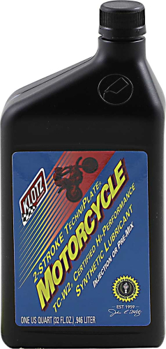 Klotz Oil - Klotz Oil Techniplate Synthetic 2T Oil - 1qt. - KL-300