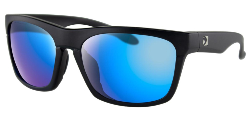 Bobster Eyewear - Bobster Eyewear Route Sunglasses - BROU001H - Matte Black/HD/Light Blue Revo - OSFA