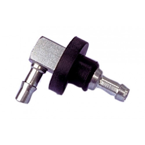 DAPCO - DAPCO Brushed Metal Elbow Fuel Fitting - 10640-KIT