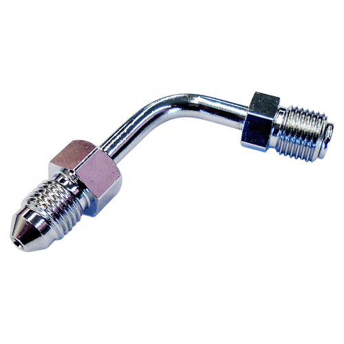 Magnum - Magnum ABS Upper Brake Line Adapter - Chrome - AS37026