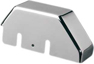 Drag Specialties - Drag Specialties Rear Master Cylinder Assembly Cover - Chrome - 17-0602-SC3
